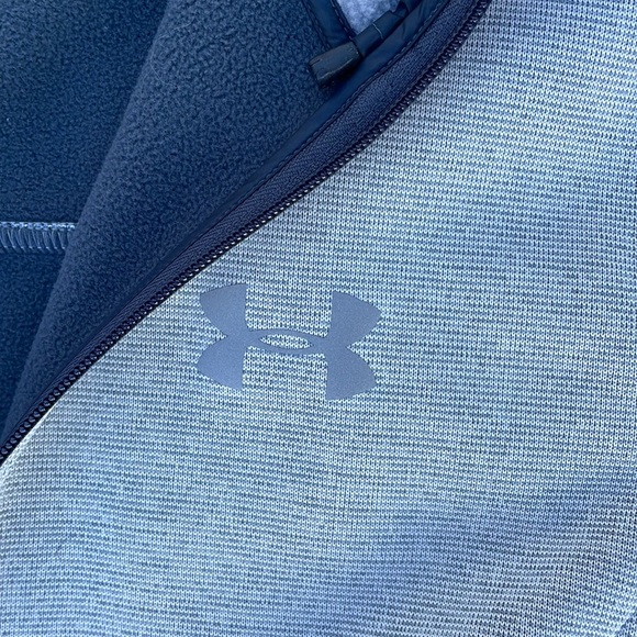 New Under Armour Men's Swacket Full-Zip Hoodie,Steel /Reflective - Picture 7 of 11